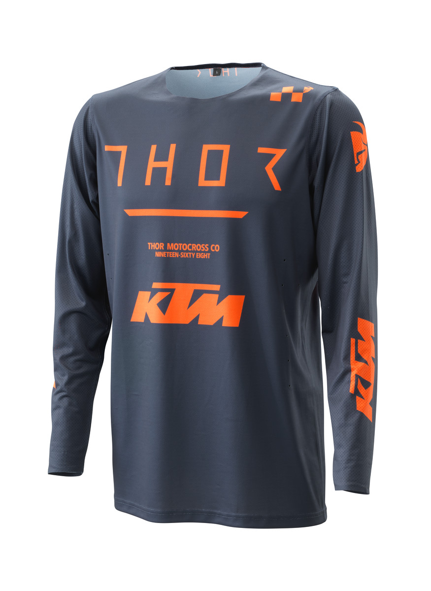 2020 KTM Prime Pro Jersey (Black/Orange): AOMC.mx